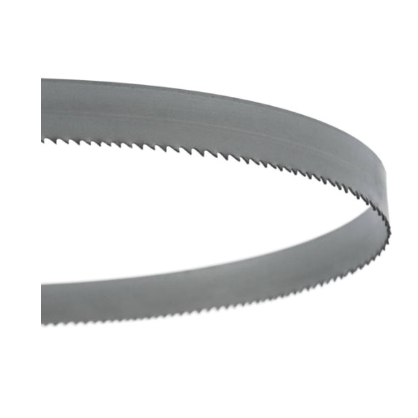 <ul><li>BI-METAL - This blade is designed for use on more difficult to cut metals and for long life.</li><li>A Matrix II high speed steel cutting edge is electron beam welded to a tough, yet flexible, alloy steel back</li><li>Consistently withstands heavy pressures and speeds</li><li>Exceptionally sharp and long lasting milled teeth provide long life and superior performance</li><li>All blades 3' 8-7/8 in (44-7/8 in) long</li><li>Available in variable or straight pitches</li><li>Made in USA</li><li>Fits most portable band saw machines</li></ul>|